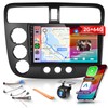 2G 64G Car Stereo Radio for Honda Civic 2001-2005, Wireless
