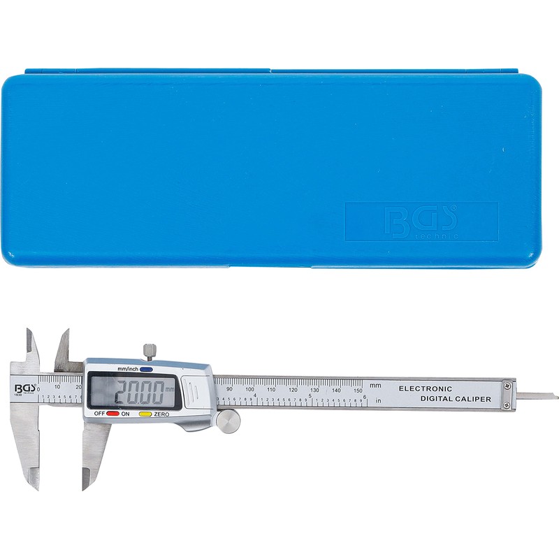 Digital Vernier Caliper with Digital Display, 150 mm