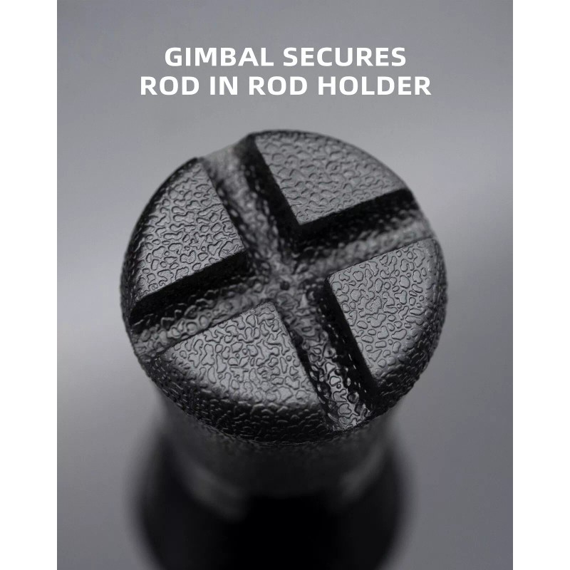 BLUEWING Fishing Rod Butt Cap Fishing Rod Rubber Gimbal End