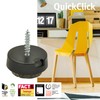 'Wagner QuickClick Glides – Set of 4 for Screwing On/Ultrasoft