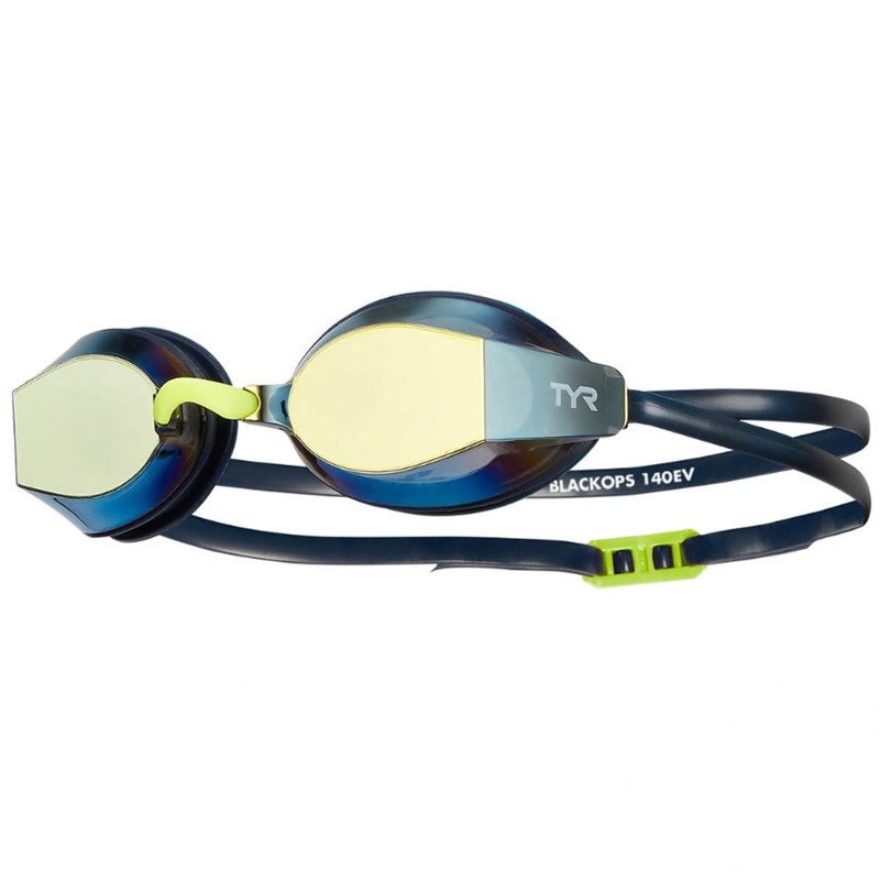 TYR Adults Black Ops 140 EV Mirrored Racing Goggles -