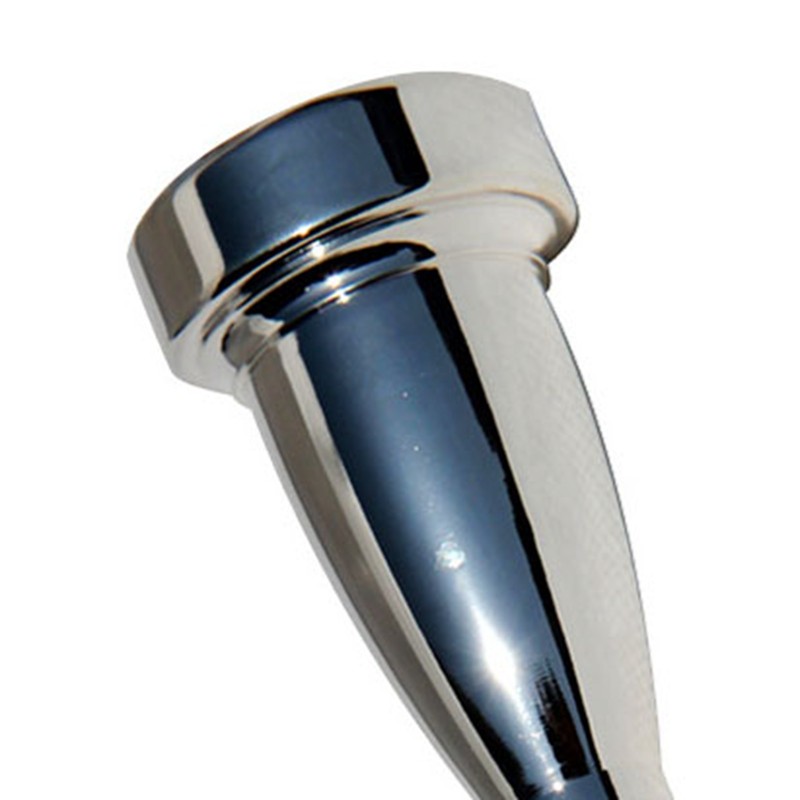 Silver Color Trumpet Mouthpiece Pure Full Copper Silver Plating Trumpet