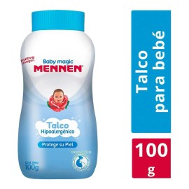 Talco Mennen Baby Magic Azul 100g