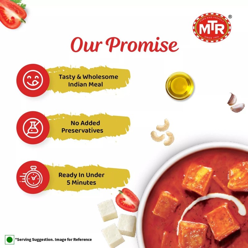 MTR Minute Meals Ready To Eat - Paneer Makhani 300g