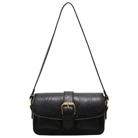 Vintage Shoulder Bag for Women Stylish Hobo Crossbody Purse Vegan Leather Handbags Clutch Y2K Purse for Daily Work