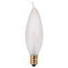 Satco A3677 15 Watt 90 Lumens CA8 Incandescent Soft White