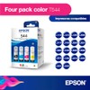 Epson Ecofit Botellas de Tinta Neg-Cian-Mag-Ama T544 4 unidades