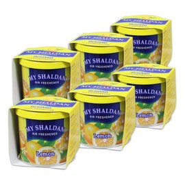 (Pack of 6) My Shaldan Japanese Car Natural Air Freshener Cans (Lemon)