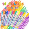 Stitch 16 Piece Glitter Pen Body Art Set, Glittery and