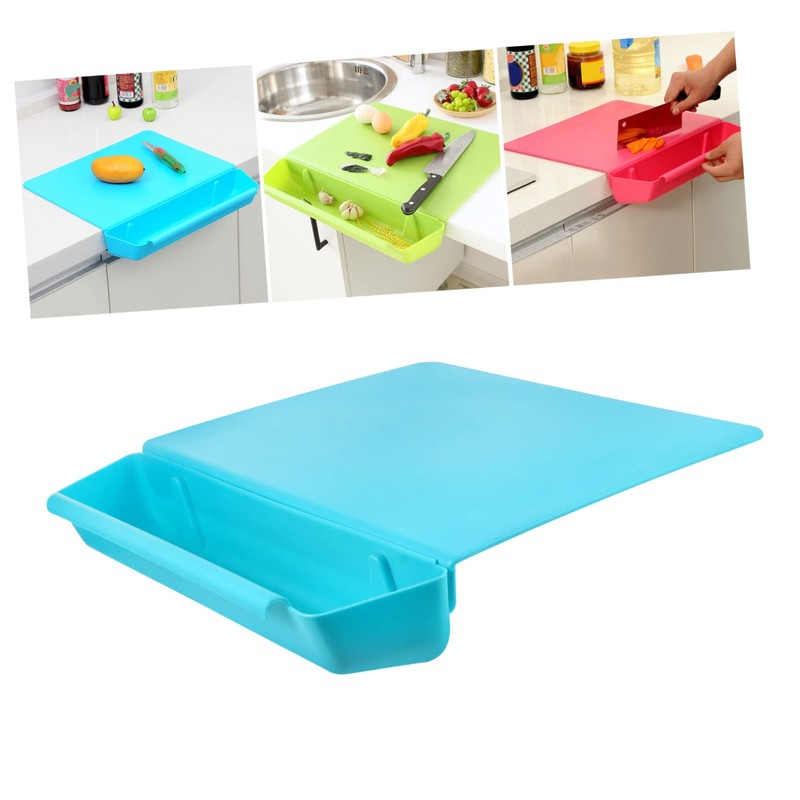 ABOOFAN Practical Cutting Board with Slot for Vegetables and Fruits