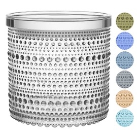 Iittala Kastehelmi Tin with Lid, Green, 116 x 114 mm