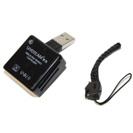 SIYOTEAM Multi Slot Memory Card Reader Writer for microSD SDHC Stick TF M2 MS Pro Duo