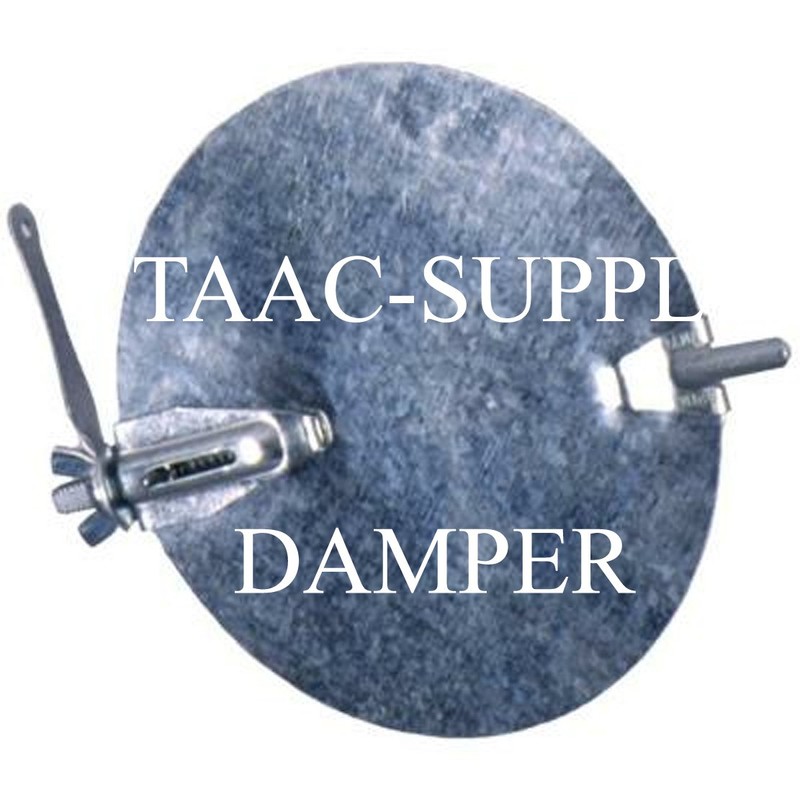 16" Collar W/Damper Sheet Metal Ductboard Take off Start COLLAR