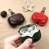 [3 in 1] TSVSXS Leather Case Compatible with AirPods Pro