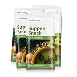 Sanct Bernhard Soup Snack "Vegetable All Sorts" Pack of 10