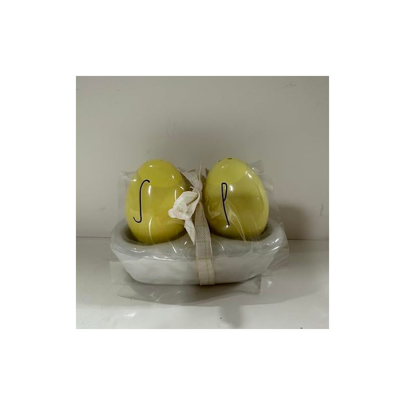Rae -EASTER Salt and Pepper Shakers Egg Shaped EASTER- Dunn