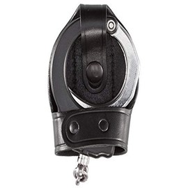 Aker Leather Products Bikini Handcuff Case, ASP Aker Leather 503A Bikini Handcuff Case, ASP, Black