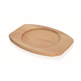 Serving Pan with Wooden Trivet