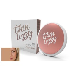 Thin Lizzy 6-in-1 Professional Powder Set, 6 Different Make-up Must Haves Combined Into One Versatile Compact, Light