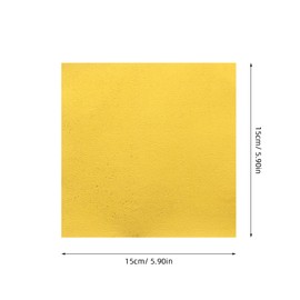 Operitacx 100 Sheets 15 x 15 cm Golden Origami Paper, Foil Paper, Art Cardboard, Paper for DIY, Folding Paper, Scrapbook Paper, Craft Projects, Folding Paper, Origami Cranes