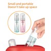 uvbws 2Pack 2oz Foam Pump Bottle, Leak Proof Travel Size,