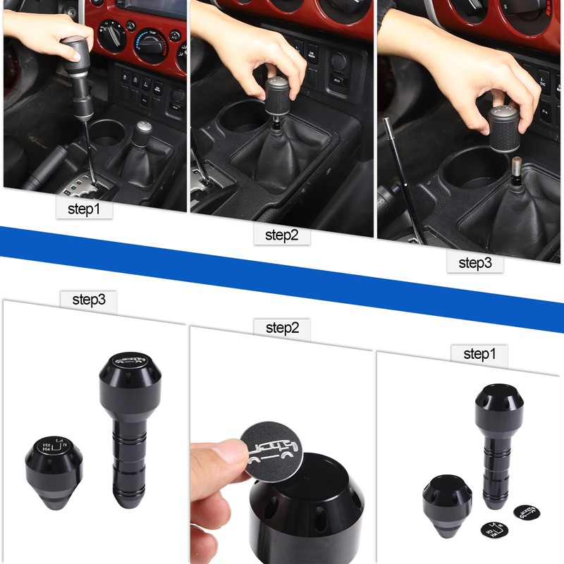 Fgtagtal Fit for Toyota FJ Cruiser 2007-2021 Car Gear Shifter