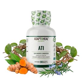 ADAPTOHEAL ATI Cúrcuma, Uña de Gato, Romero y Extractos Herbales