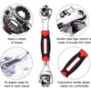 THJOPOKEEL 52 in 1 Multifunctional Spanner with 360 Degree Rotating