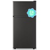 DEMULLER 2.4 Cu.ft Mini Fridge with Freezer Small Refrigerator with