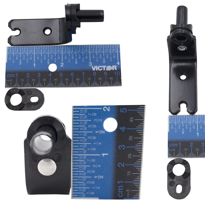 Supplying Demand WR13X10020 WR49X5099 Refrigerator Lower Door Hinge Replacement Kit