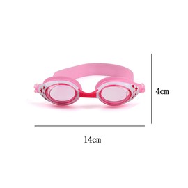 CHSG 2 pieces professional swimming goggles for children, teenagers, children, girls, junior, toddlers, 3-12 years - anti-fog UV protection, with anti-fog coating, waterproof, protective lenses