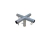 1-5/8” 90 Degree Flat Top Canopy Frame Fittings with Eyebolts