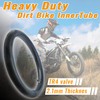 URLWALL Motorcycle Dirt Bike Front and Rear Inner Tube for