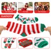 Geyoga 12 Pairs Adult Christmas Holiday Socks Fluffy Cozy Fuzzy