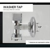 DOJA Barcelona Device valve, 1/2 inch x 3/4 inch M,