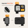 PISKOAN Sprinkler Timer, Programmable Garden Outdoor Hose Feature Timer with