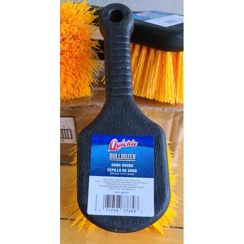 Quickie Bulldozer #2097374 (6 PACK BOX) 4.5" Gong Brushes