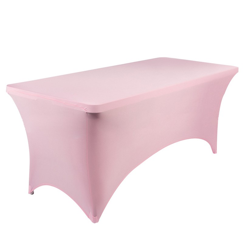 Tablecloths Stretchy Breathable Washable Lightweight Table Cover for Salon Party