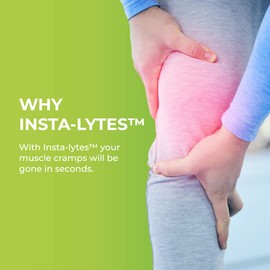 How to Stop Leg Cramps | Insta-Lytes Cramp-Relief Electrolyte Misting Spray | Natural Liquid Electrolytes | Fulvic Acid Trace Mineral Liquid Spray Supplement | Micronutrients Supplements for Cramping