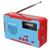RD-666WBT Portable Solar Powered Emergency Hand Crank AM FM Radio