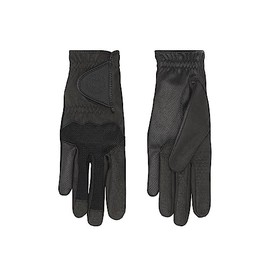 Dover Saddlery Crossover Gloves - Black - 6