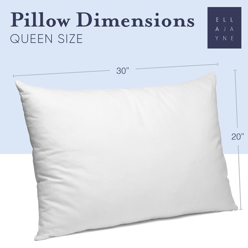 Ella Jayne White Down 100% Certified RDS Pillow