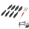 8 Pcs Plastic Drone Blade,Replaceable Propellers for Drones,Plastic Propellers Wing