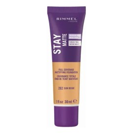 Rimmel Stay Matte Foundation, Sun Beige, 1 Fluid Ounce