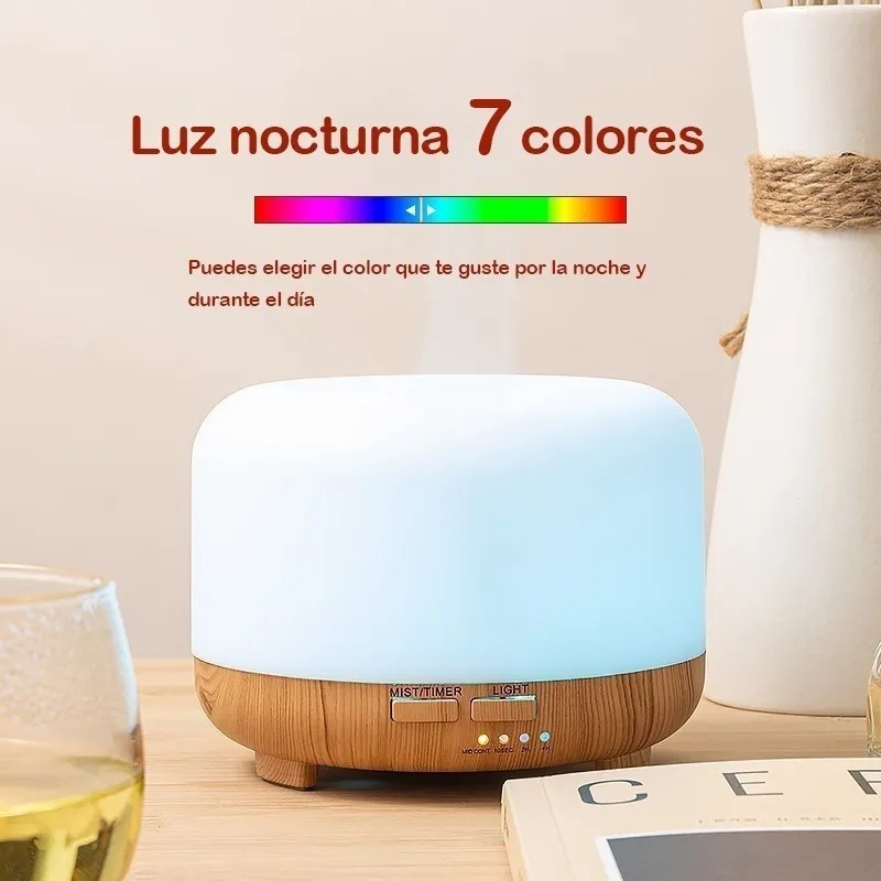 Difusor De Aceites Esenciales Aromas Humidificadores Casa