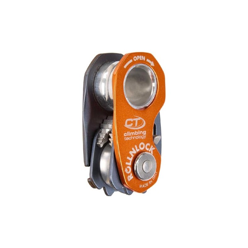 CLIMBING TECHNOLOGY Rollnlock-Anthracite/Orange Insurance Accessory, Multicoloured (Multicoloured), One Size