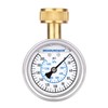 MEASUREMAN 2-1/2" Glycerin Filled Stainless Steel Water Pressure Test Gauge,
