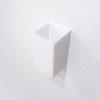 Towa Sangyo Magnet, Bathroom Bath Pocket, Mini, White, Approx. 2.4