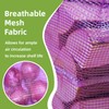 deebree Mesh Firewood Bags 22"×18" 150 Per Pack Crawfish Sacks,