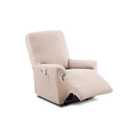 Textile-home Teide Elastic Sofa Cover, 1, 2, 3 and 4-Seater Sofa Covers for Wingback Chair, Recliner Chair, Click-Clack Sofa Bed